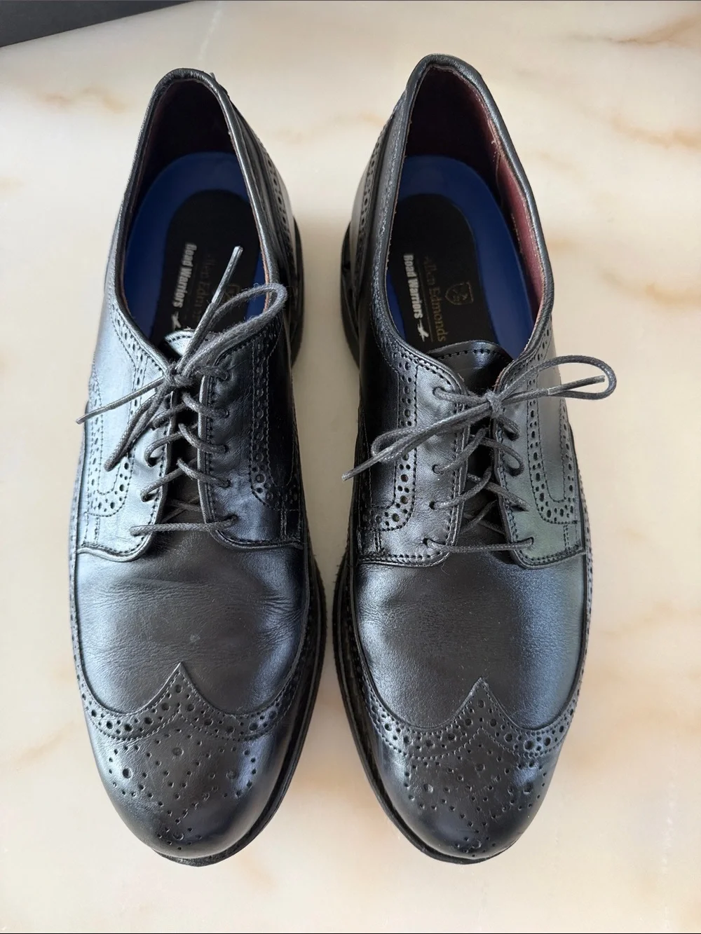 Allen Edmonds LGA men’s wingtip derby dress shoe